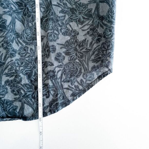 Billabong Mens Casual Button Down Tailored Fit Stretch Shirt Floral Black Large - Picture 5 of 6